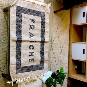 Lightly used Anthropologie Mat